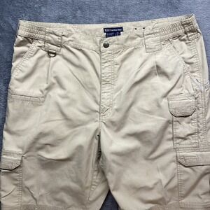 5.11 Tactical Taclite Pro Ripstop Cargo Pants Mens 40x32 RN74273‎ Beige